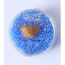Rocailles 2 mm 15 gramm blau irisierend - Knorr pradell