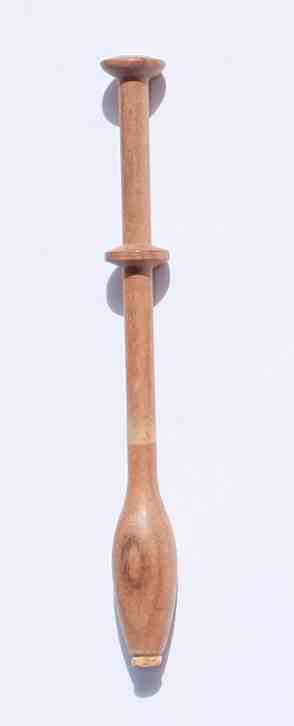 Flandrischer Klppel ca 10,1 cm dunkles Holz