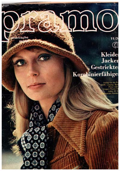 Pramo - Praktische Mode 11/74- Verlag fr die Frau