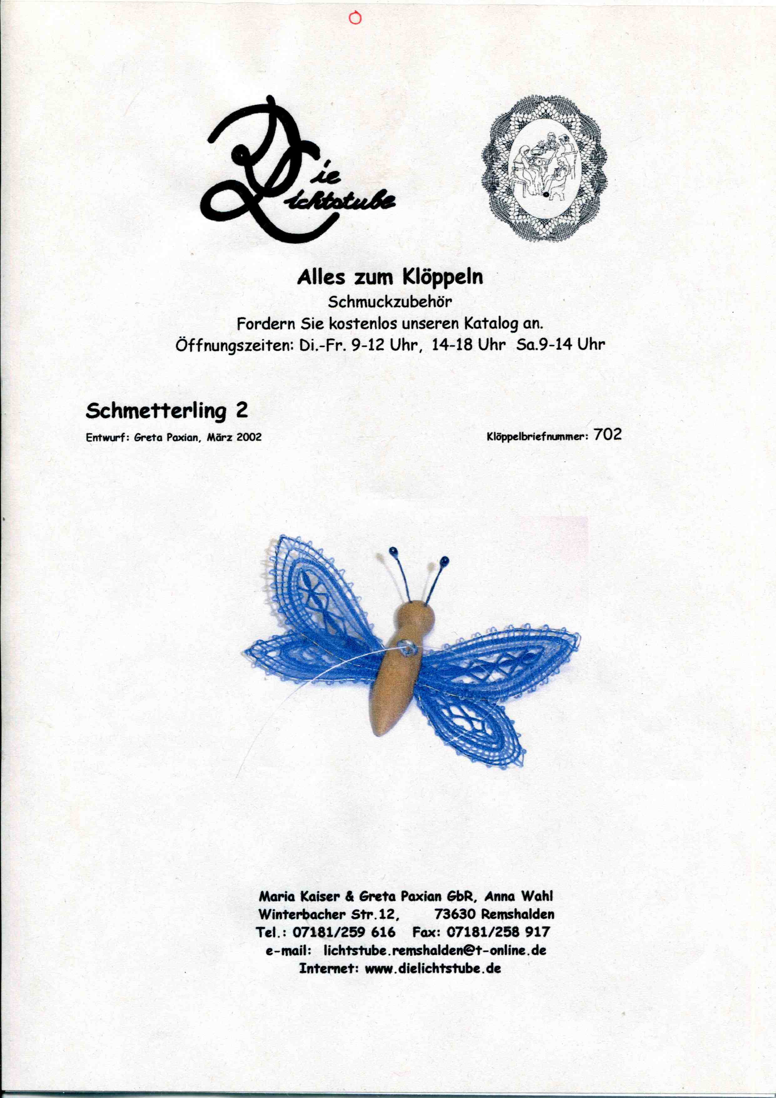 KB Schmetterling 2 von Greta Paxian