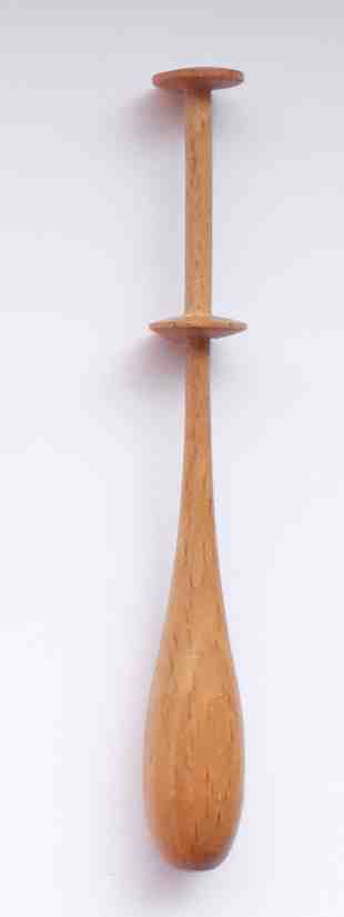 Schwedischer Klppel ca 11,3 cm lang helles Holz
