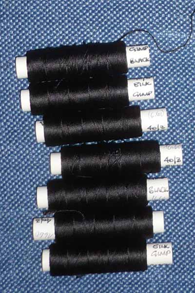 Pipers Silk Gimp 40/3 black