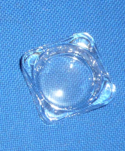 Teelichthalter aus Glas ca 5 x 5 cm