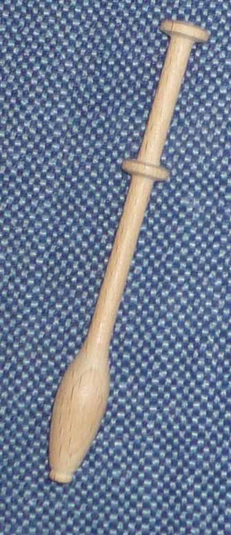 flandrischer Klppel ca 10,2 cm helles Holz