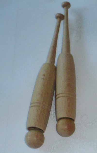 Paar Hlsenklppel ca 12,4 cm lang