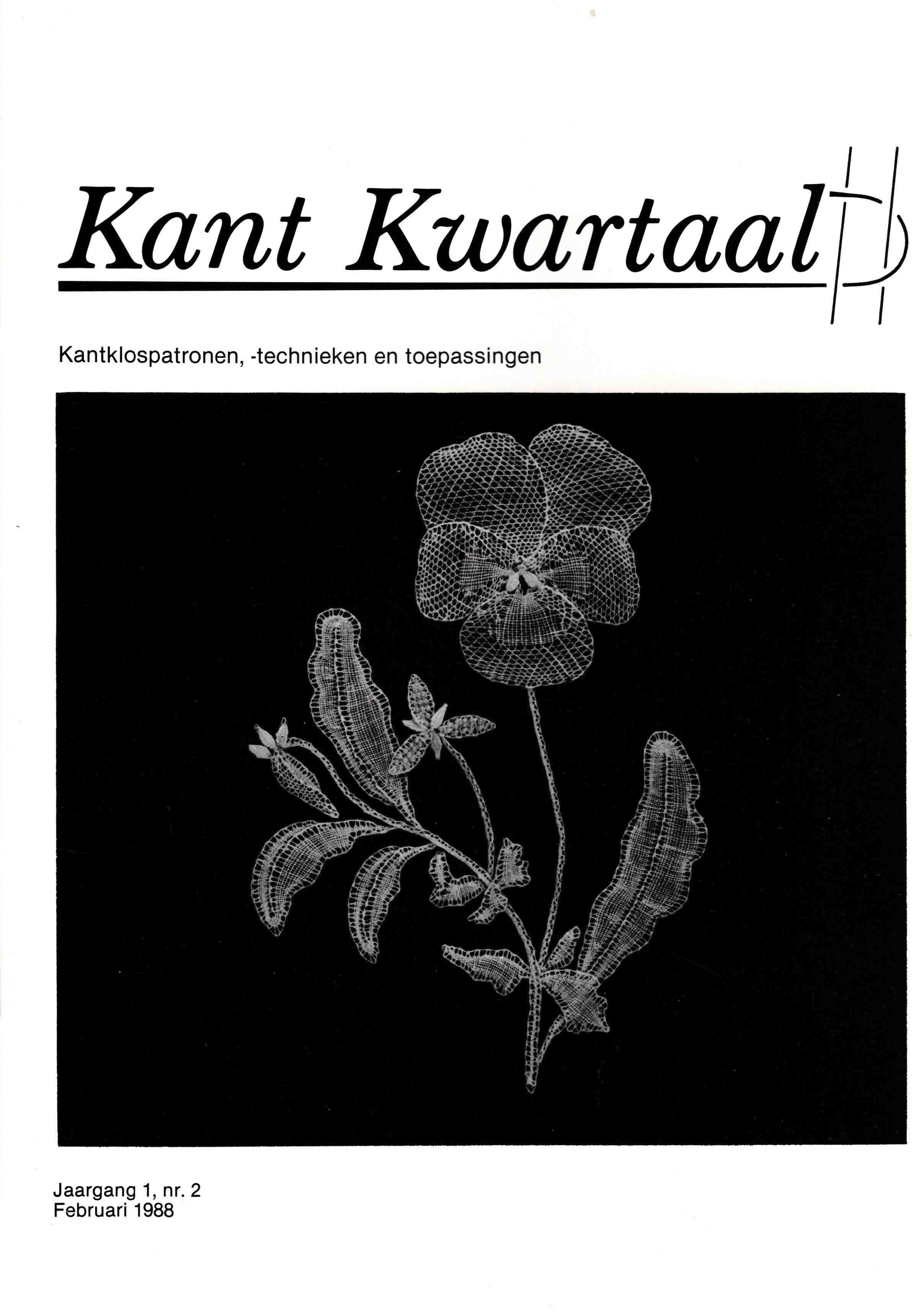Kant Kwartaal Jahrgang 1 Nr. 2
