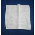 handkerchief 19 x 19  cm linen
