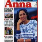 Anna 1992 September Lehrgang: Jacquard-Bordren stricken