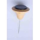Magnet zum aufstecken - Mit Nadel ca 6,3 cm hoch