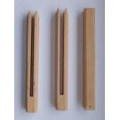 Set 3 Klöppelhalter aus Holz ca 15,9 cm lang
