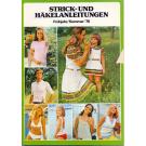 3 Pagen Strick- und Häkelanleiteungen Frühling/Sommer 1976