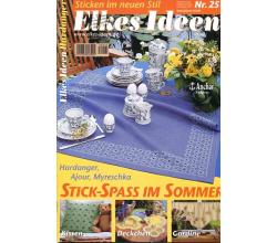 Elkes Ideen Nr. 25 - Hardanger, Ajour und Myreschka Stick-Spass