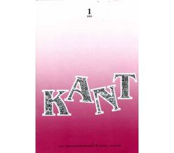 Zeitschrift Kant 1/1993