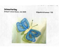 KB Schmetterling Nummer 705 von Greta Paxian