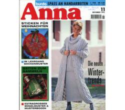 Anna 1995 November Kurs: Sockenmuster