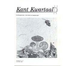 Kant Kwartaal Jahrgang 11 Nr. 1
