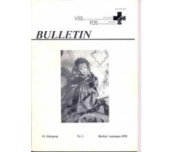 Bulletin VSS 8. Jahrgang Nr. 3 Herbst 1993