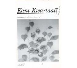 Kant Kwartaal Jahrgang 8 Nr. 1
