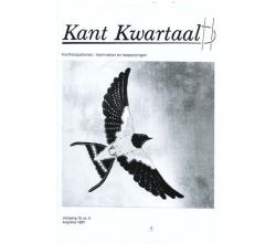 Kant Kwartaal Jaargang 10 Nr. 4