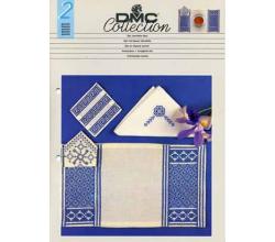 DMC Collection 2 Set mit blauer Serviette