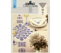DMC Collection 2 Blue tablecloth