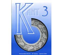 Zeitschrift Kant 3/2003