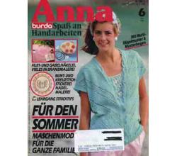 Anna 1985 Juni Lehrgang: Stricktips