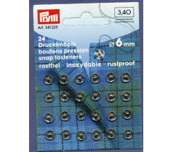 24 snap fasteners 6 mm Prym