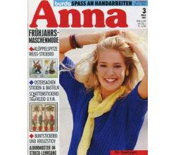 Anna 1991 Mrz Lehrgang: Ajourmuster im Strick-Lehrgang