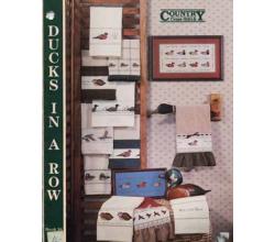 Ducks in a row Country Cross-Stitch Book 36