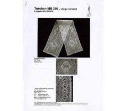 Torchon - Tablerunner - MB 256 by Inge Theuerkauf
