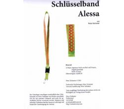 pattern Schlsselband Alessa von Petra Tschanter