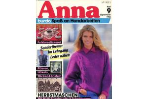 Anna 1986 September Lehrgang: Leder nhen