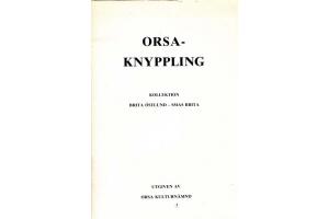 Orsa-Knyppling - Kollektion Brita stlund