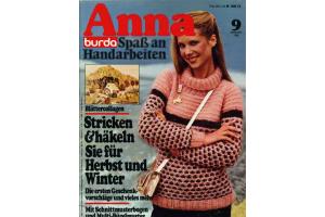 Anna 1980 September Kurs: Spitzen stricken