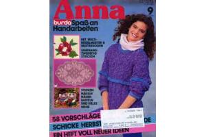 Anna 1985 September Lehrgang: Zweiseitig stricken