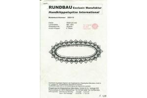 KB Rundbau Manufaktur Decke 10 x 24cm oval Nr. 2203110