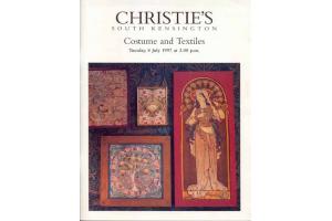 Christies`s Ausstellungskatalog \" Costume and Textiles\"