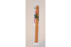 Nadelspiel Bambus 20 cm 1 x 2,5 mm + 1 x 3,0 mm