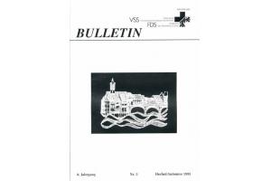 Bulletin VSS 8. Jahrgang Nr. 3 Herbst 1991