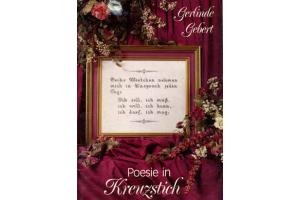 Poesie in Kreuzstich von Gerlinde Gebert