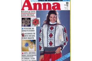 Anna 1989 Dezember Kurs: Sticken auf Stramin