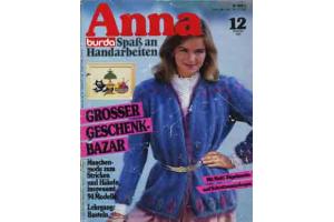 Anna 1982 Dezember  Lehrgang: Christbaumschmuck basteln