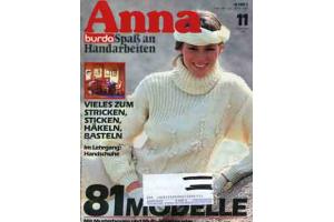 Anna 1984 November  Lehrgang: Handschuhe