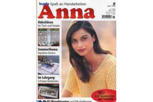 Anna 1996 Juni Lehrgang: Schwarz-Stickereien