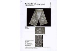 Torchon - Tischband - MB 256  von Inge Theuerkauf
